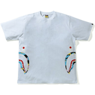 BAPE Multi Camo Side Shark Relaxed Tee White Shirts & Tops