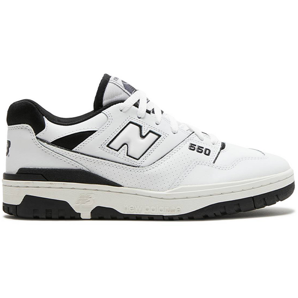 New Balance 550 White Black Shoes