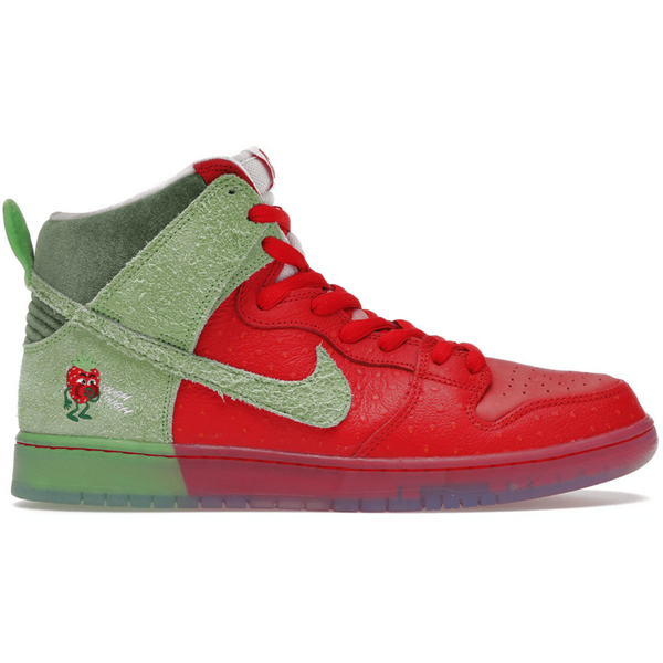 Nike SB metallic Dunk High Strawberry Cough Shoes
