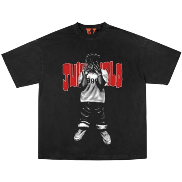 Juice Wrld x Vlone Man of the Year Tee Black Shirts & Tops