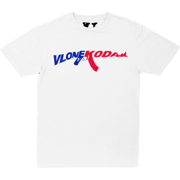 Kodak Black x Vlone 47 T-shirt White Shirts & Tops