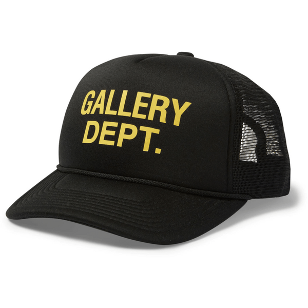 Gallery Dept. Logo Trucker Hat Black Printed Hats