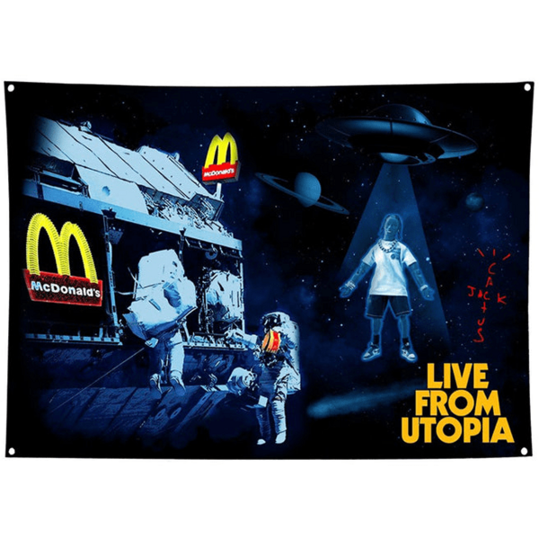 Travis Scott x McDonald's Live From Utopia Flag Multi Accessories