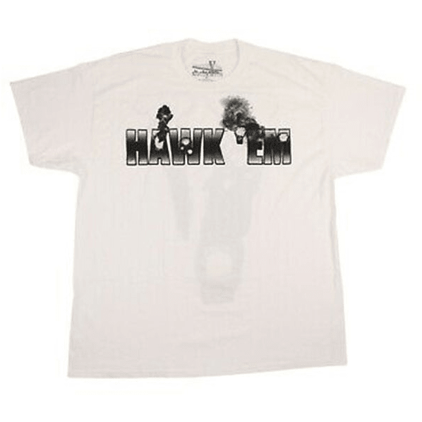 Pop Smoke x Vlone Hawk Em' T-Shirt White Shirts & Tops