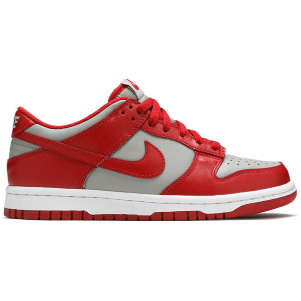 Nike dunk logi Low Retro Medium Grey Varsity Red UNLV (GS) (2021) Shoes