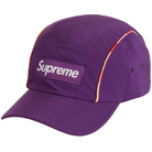 Supreme Gradient Piping Camp Cap Purple Hats