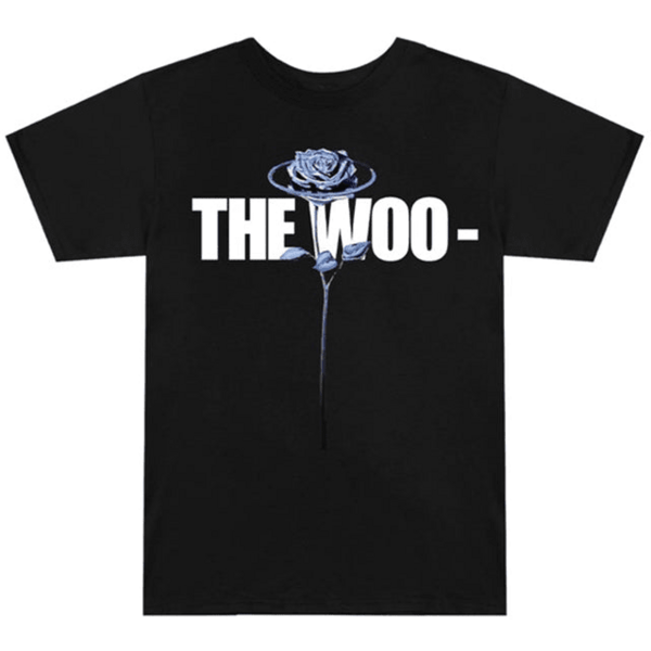 Pop Smoke x Vlone The Woo T-Shirt Black Shirts & Tops