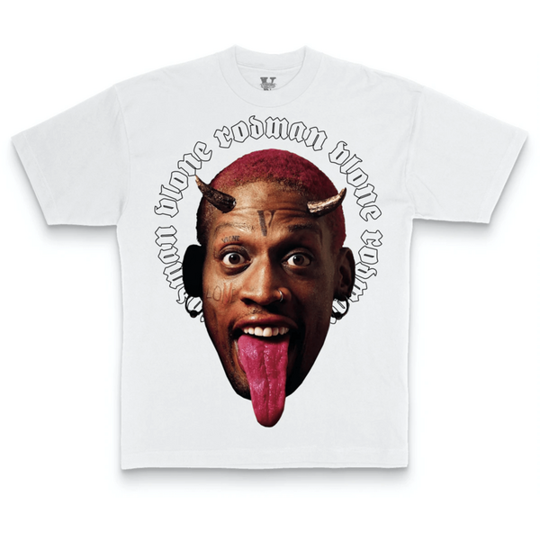 Vlone Rodman Devil T-shirt White Shirts & Tops